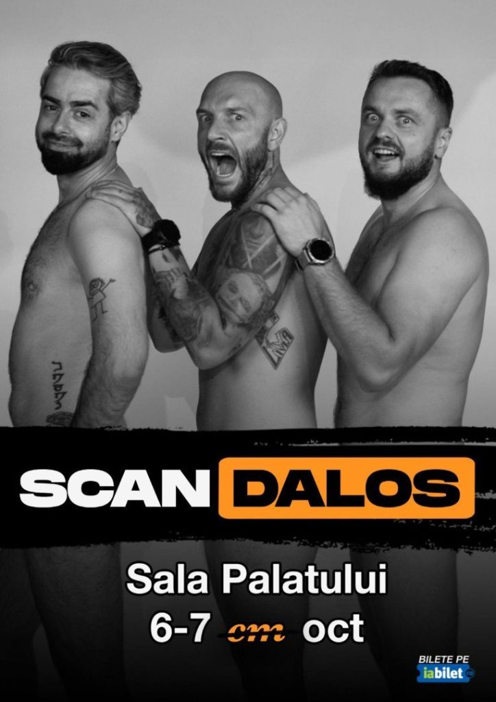 Fool’s Night Out 2025 la Sala Palatului: Bordea, Cortea și Bucălae revin cu glume SCANDALOASE într-un show de stand-up unic în România
