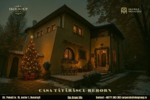 Poveste de Craciun în farmecul anilor ’30: evocarea unei sărbători la fosta Casă Tătărăscu, acum Eko Group Vila